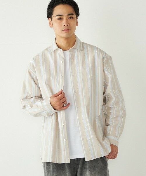 SHIPS / シップス シャツ・ブラウス | 《予約》SHIPS Colors:ストライプ リラックスフィット シャツ◆ | 詳細22