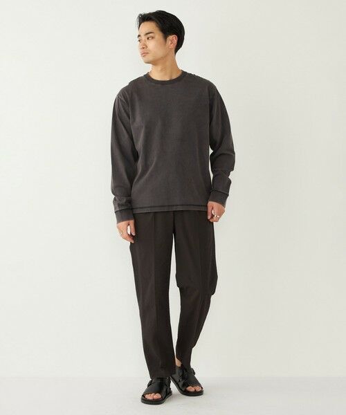 SHIPS / シップス Tシャツ | SHIPS Colors:フェードカラー クルーネック ロンT◇ | 詳細7