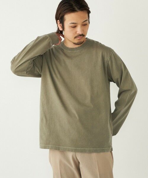 SHIPS / シップス Tシャツ | SHIPS Colors:フェードカラー クルーネック ロンT◇ | 詳細17
