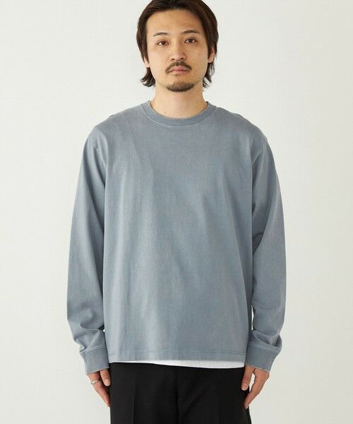SHIPS / シップス Tシャツ | SHIPS Colors:フェードカラー クルーネック ロンT◇ | 詳細25