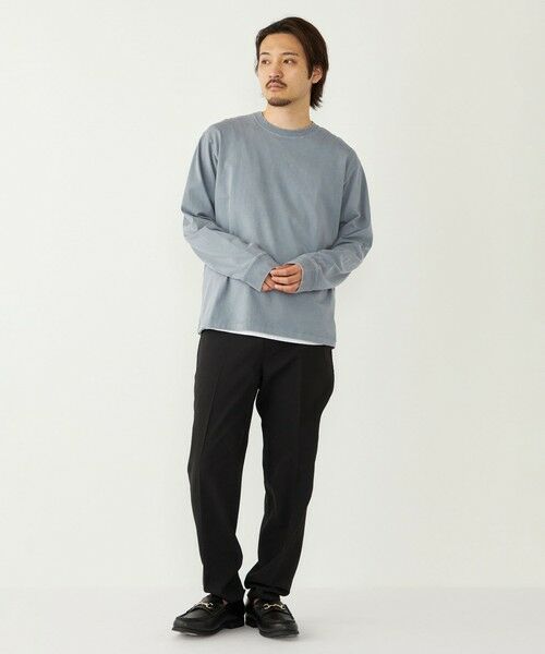 SHIPS / シップス Tシャツ | SHIPS Colors:フェードカラー クルーネック ロンT◇ | 詳細28