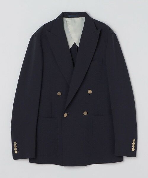 SHIPS / シップス テーラードジャケット | 《予約》SHIPS Colors:〈撥水・手洗い可能〉モノ・マガジン コラボ ネイビー ブレザー◆ | 詳細1