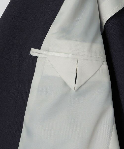 SHIPS / シップス テーラードジャケット | 《予約》SHIPS Colors:〈撥水・手洗い可能〉モノ・マガジン コラボ ネイビー ブレザー◆ | 詳細10