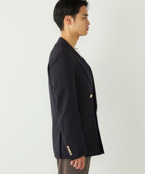 SHIPS / シップス テーラードジャケット | 《予約》SHIPS Colors:〈撥水・手洗い可能〉モノ・マガジン コラボ ネイビー ブレザー◆ | 詳細17