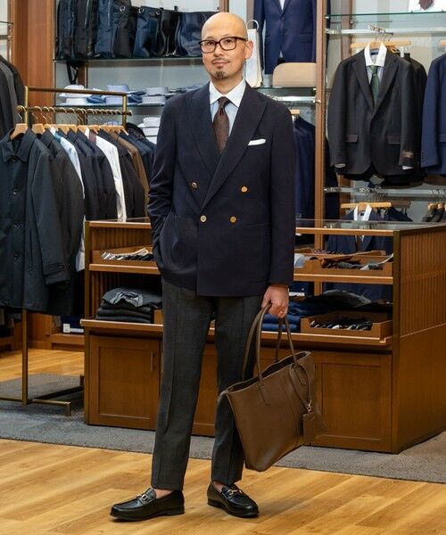 SHIPS / シップス テーラードジャケット | 《予約》SHIPS Colors:〈撥水・手洗い可能〉モノ・マガジン コラボ ネイビー ブレザー◆ | 詳細18