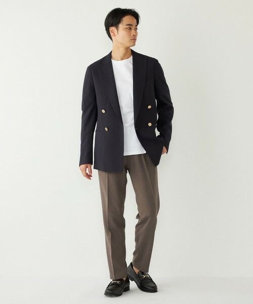 SHIPS / シップス テーラードジャケット | 《予約》SHIPS Colors:〈撥水・手洗い可能〉モノ・マガジン コラボ ネイビー ブレザー◆ | 詳細20