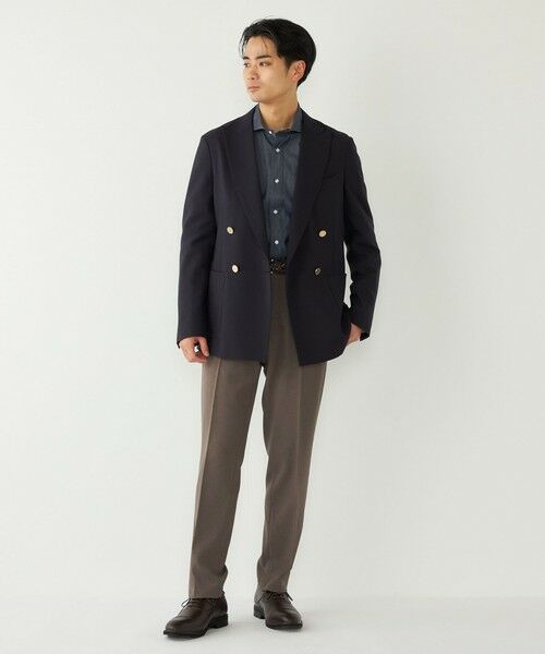 SHIPS / シップス テーラードジャケット | 《予約》SHIPS Colors:〈撥水・手洗い可能〉モノ・マガジン コラボ ネイビー ブレザー◆ | 詳細21