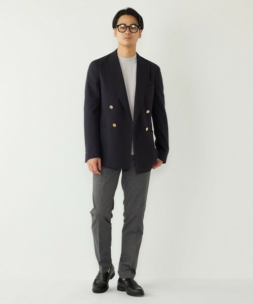 SHIPS / シップス テーラードジャケット | 《予約》SHIPS Colors:〈撥水・手洗い可能〉モノ・マガジン コラボ ネイビー ブレザー◆ | 詳細22