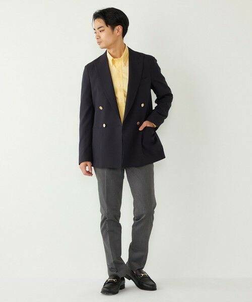 SHIPS / シップス テーラードジャケット | 《予約》SHIPS Colors:〈撥水・手洗い可能〉モノ・マガジン コラボ ネイビー ブレザー◆ | 詳細23