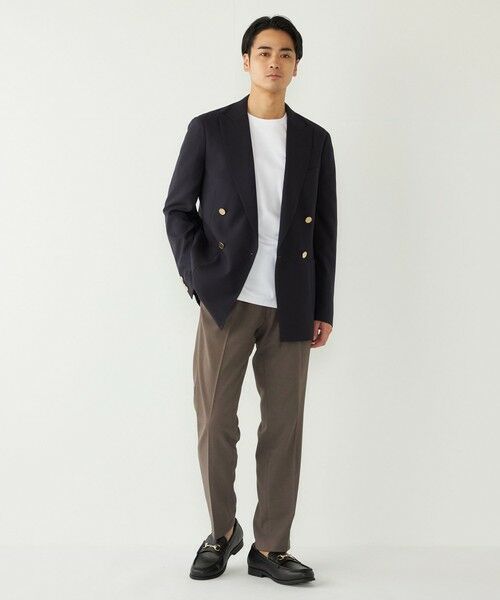 SHIPS / シップス テーラードジャケット | 《予約》SHIPS Colors:〈撥水・手洗い可能〉モノ・マガジン コラボ ネイビー ブレザー◆ | 詳細26