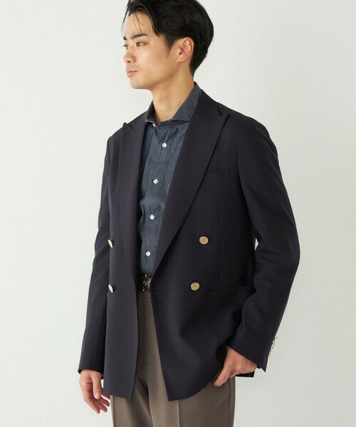 SHIPS / シップス テーラードジャケット | 《予約》SHIPS Colors:〈撥水・手洗い可能〉モノ・マガジン コラボ ネイビー ブレザー◆ | 詳細29