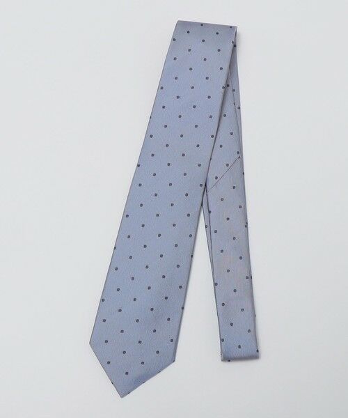 SHIPS / シップス ネクタイ | SHIPS Colors:シルク ドット ネクタイ（サックスブルー）