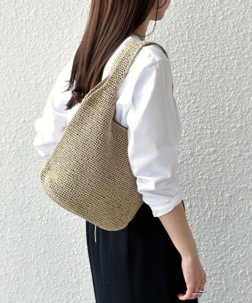 SHIPS / シップス かごバック | SHIPS Colors:メタリック コード トートバッグ◇ | 詳細23