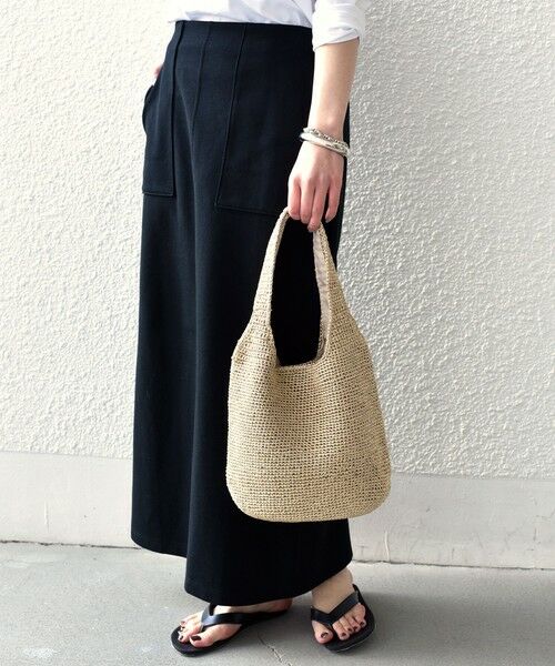 SHIPS / シップス かごバック | SHIPS Colors:メタリック コード トートバッグ◇ | 詳細24