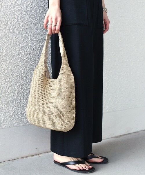 SHIPS / シップス かごバック | SHIPS Colors:メタリック コード トートバッグ◇ | 詳細25