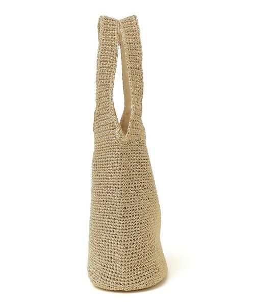 SHIPS / シップス かごバック | 《予約》SHIPS Colors:メタリック コード トートバッグ◆ | 詳細9