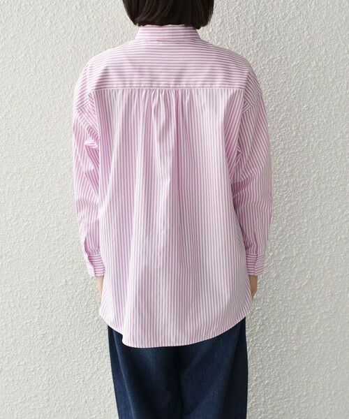 SHIPS / シップス シャツ・ブラウス | SHIPS Colors:〈手洗い可能〉ストライプ オーバー シャツ 2 | 詳細5