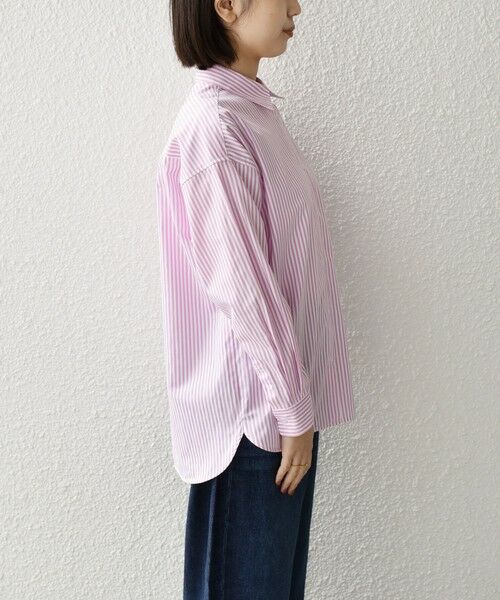 SHIPS / シップス シャツ・ブラウス | SHIPS Colors:〈手洗い可能〉ストライプ オーバー シャツ 2 | 詳細6