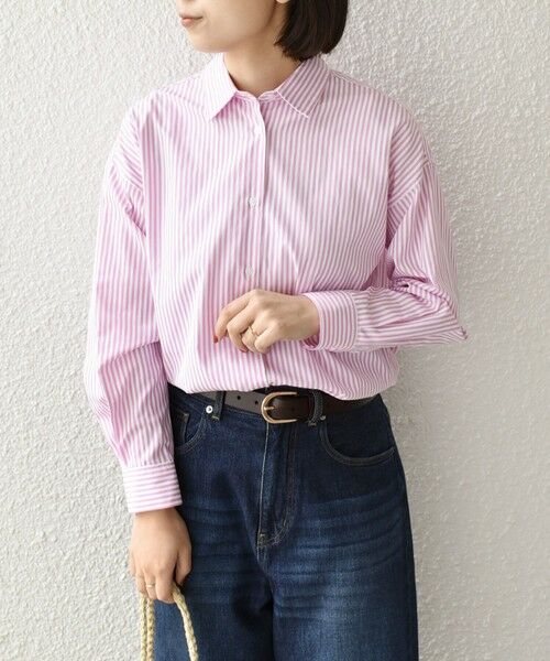 SHIPS / シップス シャツ・ブラウス | SHIPS Colors:〈手洗い可能〉ストライプ オーバー シャツ 2 | 詳細10