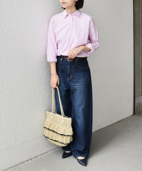 SHIPS / シップス シャツ・ブラウス | SHIPS Colors:〈手洗い可能〉ストライプ オーバー シャツ 2 | 詳細12