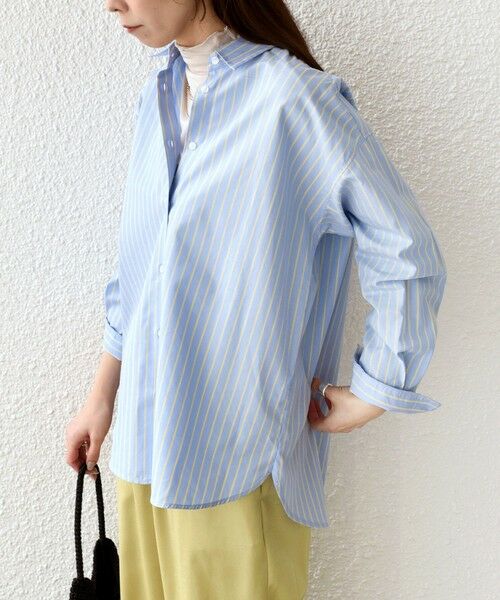 SHIPS / シップス シャツ・ブラウス | SHIPS Colors:〈手洗い可能〉ストライプ オーバー シャツ 2 | 詳細21