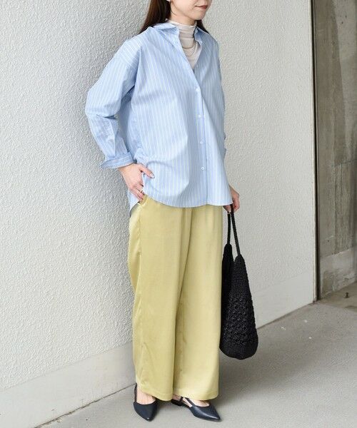 SHIPS / シップス シャツ・ブラウス | SHIPS Colors:〈手洗い可能〉ストライプ オーバー シャツ 2 | 詳細23