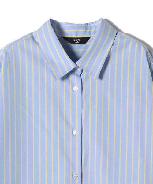 SHIPS / シップス シャツ・ブラウス | SHIPS Colors:〈手洗い可能〉ストライプ オーバー シャツ 2 | 詳細15