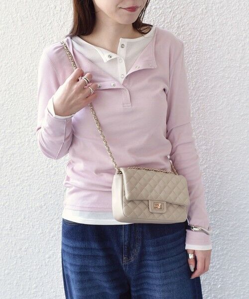 SHIPS / シップス Tシャツ | 《予約》SHIPS Colors:〈手洗い可能〉シアー ドライタッチ ヘンリーネック TEE◆ | 詳細26