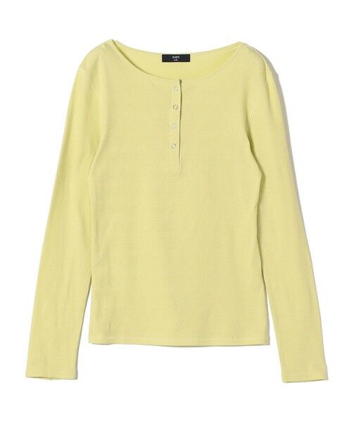 SHIPS / シップス Tシャツ | 《予約》SHIPS Colors:〈手洗い可能〉シアー ドライタッチ ヘンリーネック TEE◆ | 詳細30