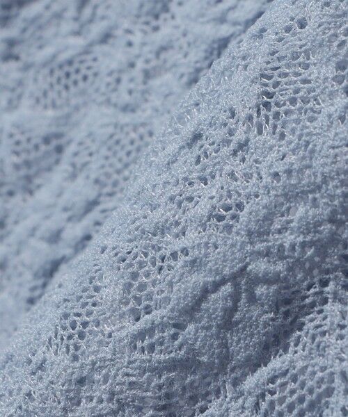 SHIPS / シップス Tシャツ | SHIPS Colors:〈手洗い可能〉ストレッチ レース ボートネック トップス◇ | 詳細20