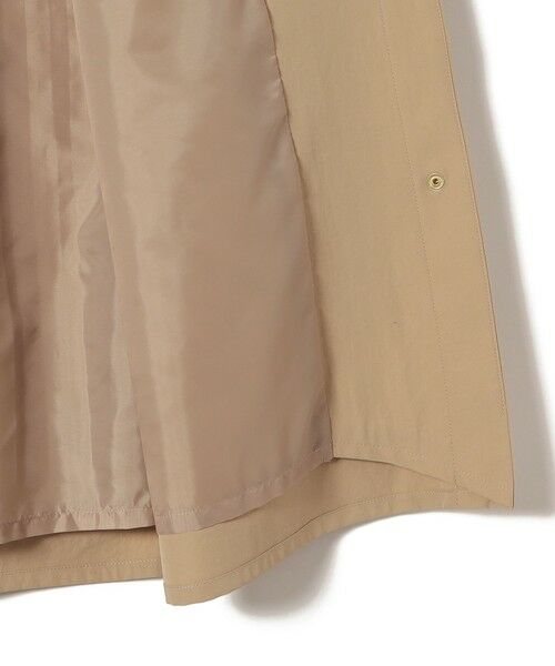 SHIPS / シップス その他アウター | 《予約》SHIPS Colors:〈手洗い可能〉ツイル ノーカラー タック コート◆ | 詳細10