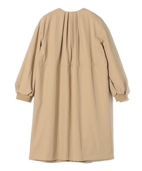 SHIPS / シップス その他アウター | 《予約》SHIPS Colors:〈手洗い可能〉ツイル ノーカラー タック コート◆ | 詳細2