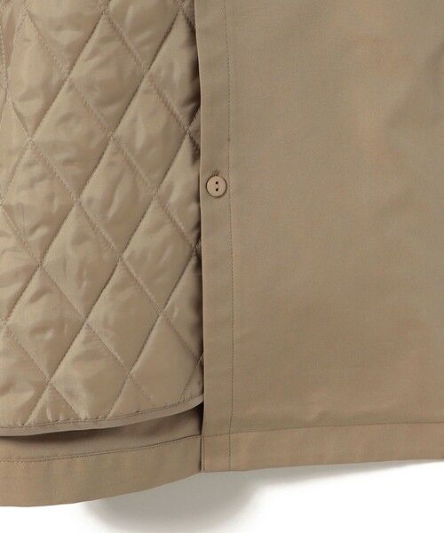 SHIPS / シップス トレンチコート | 《予約》SHIPS Colors:キルティング ライナー ショート トレンチ◆ | 詳細16