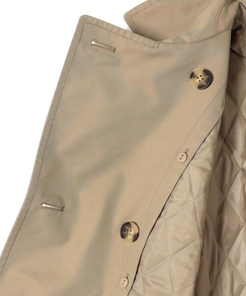 SHIPS / シップス トレンチコート | 《予約》SHIPS Colors:キルティング ライナー ショート トレンチ◆ | 詳細17