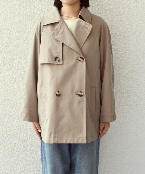 SHIPS / シップス トレンチコート | 《予約》SHIPS Colors:キルティング ライナー ショート トレンチ◆ | 詳細19