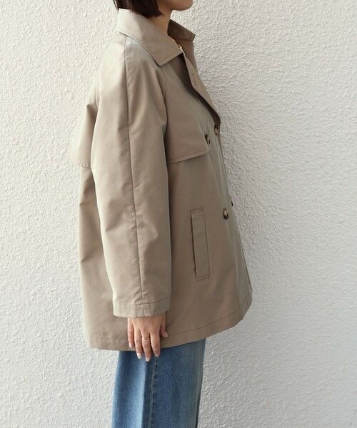 SHIPS / シップス トレンチコート | 《予約》SHIPS Colors:キルティング ライナー ショート トレンチ◆ | 詳細22