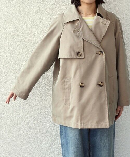 SHIPS / シップス トレンチコート | 《予約》SHIPS Colors:キルティング ライナー ショート トレンチ◆ | 詳細23