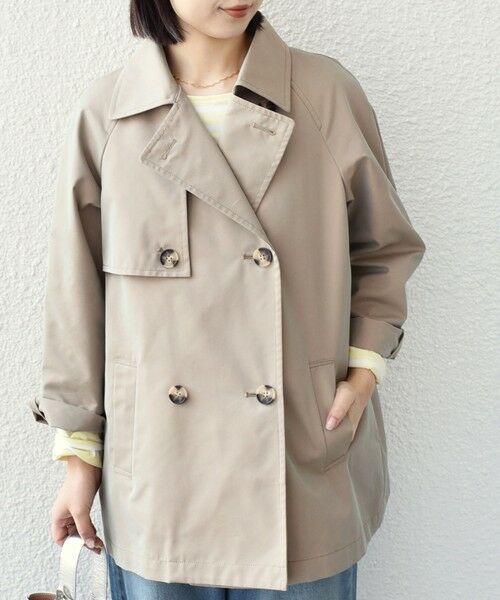 SHIPS / シップス トレンチコート | 《予約》SHIPS Colors:キルティング ライナー ショート トレンチ◆ | 詳細26