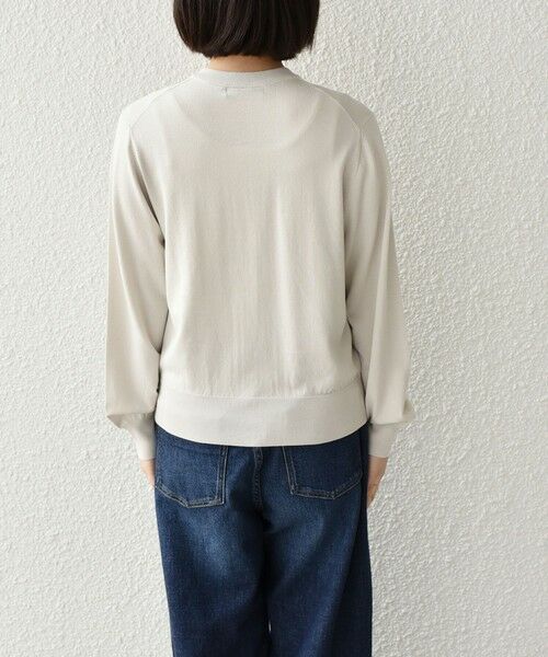 SHIPS / シップス カーディガン・ボレロ | 《予約》SHIPS Colors:〈接触冷感・手洗い可能〉14ゲージ クルーネック カーディガン◆ | 詳細5