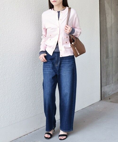 SHIPS / シップス カーディガン・ボレロ | 《予約》SHIPS Colors:〈接触冷感・手洗い可能〉14ゲージ クルーネック カーディガン◆ | 詳細21