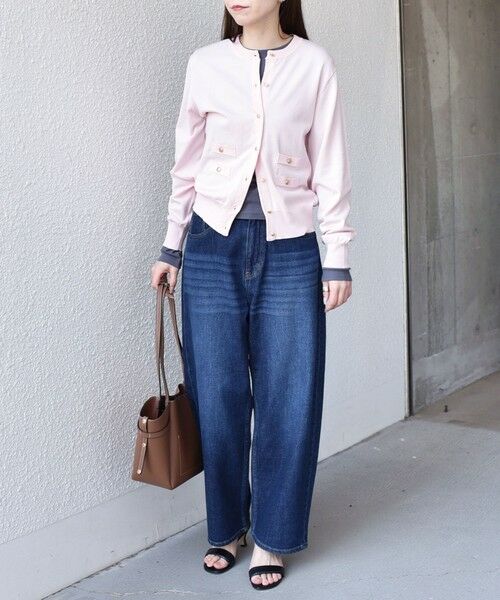 SHIPS / シップス カーディガン・ボレロ | 《予約》SHIPS Colors:〈接触冷感・手洗い可能〉14ゲージ クルーネック カーディガン◆ | 詳細22