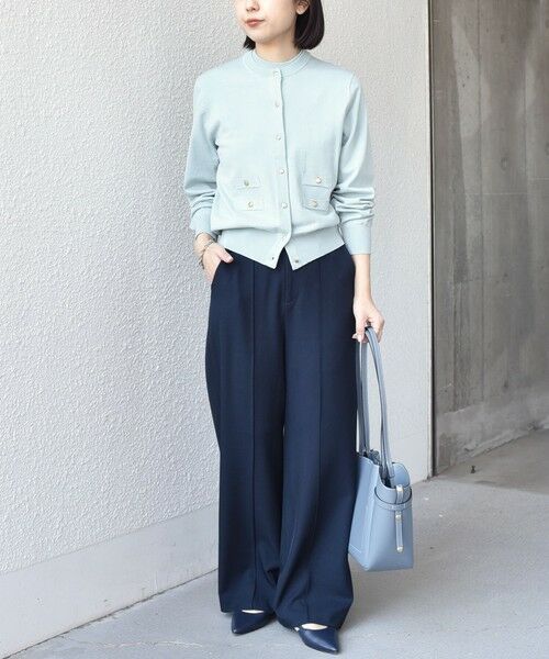 SHIPS / シップス カーディガン・ボレロ | 《予約》SHIPS Colors:〈接触冷感・手洗い可能〉14ゲージ クルーネック カーディガン◆ | 詳細29