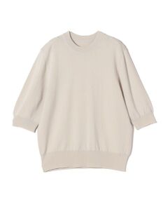 SHIPS / シップス ニット・セーター | 《予約》SHIPS Colors:〈接触冷感・手洗い可能〉14ゲージ 5分袖 ニット◆