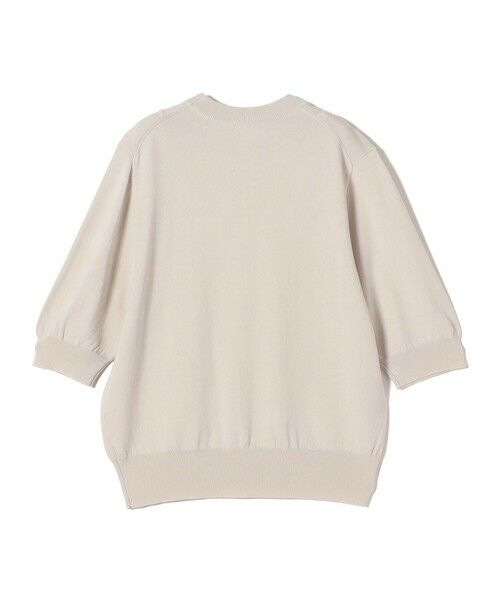SHIPS / シップス ニット・セーター | 《予約》SHIPS Colors:〈接触冷感・手洗い可能〉14ゲージ 5分袖 ニット◆ | 詳細1
