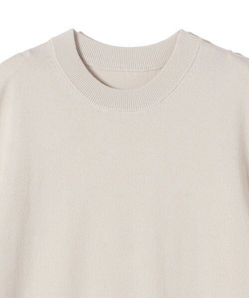 SHIPS / シップス ニット・セーター | 《予約》SHIPS Colors:〈接触冷感・手洗い可能〉14ゲージ 5分袖 ニット◆ | 詳細2