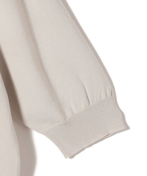 SHIPS / シップス ニット・セーター | 《予約》SHIPS Colors:〈接触冷感・手洗い可能〉14ゲージ 5分袖 ニット◆ | 詳細3
