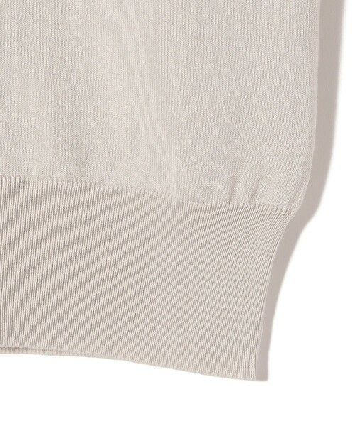 SHIPS / シップス ニット・セーター | 《予約》SHIPS Colors:〈接触冷感・手洗い可能〉14ゲージ 5分袖 ニット◆ | 詳細4
