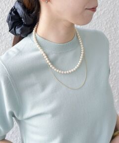 SHIPS / シップス ネックレス・ペンダント・チョーカー | SHIPS Colors:パールモチーフ × チェーン 2連 ネックレス 2