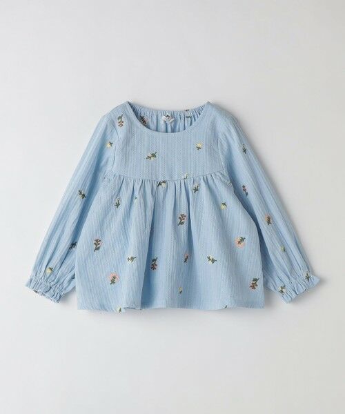 SHIPS / シップス シャツ・ブラウス | SHIPS Colors:100〜140cm /〈洗濯機可能〉フラワー 刺繍 チュニック | 詳細4