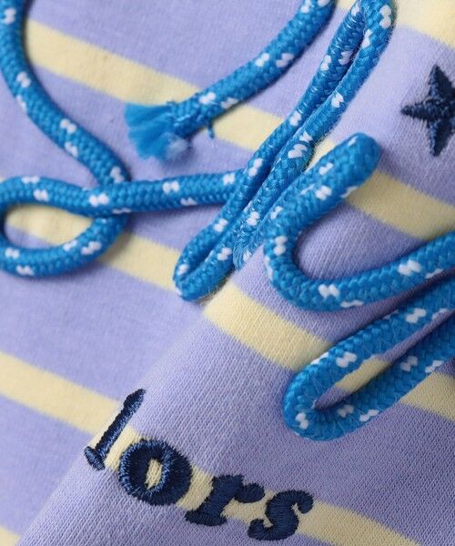 SHIPS / シップス カットソー（半袖以外） | SHIPS Colors:80〜130cm /〈洗濯機可能〉ボーダー ロゴ 刺繍 ロンT | 詳細12